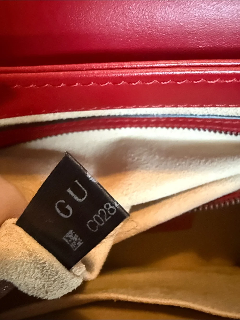 Gucci Tricolor Leather Satchel in Pink, Red, White & Blue